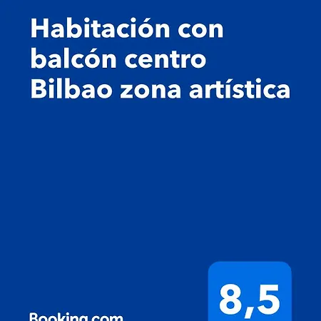 Quarto em Acomodações Particulares Habitación Con Balcón Centro Zona Artística Bilbau